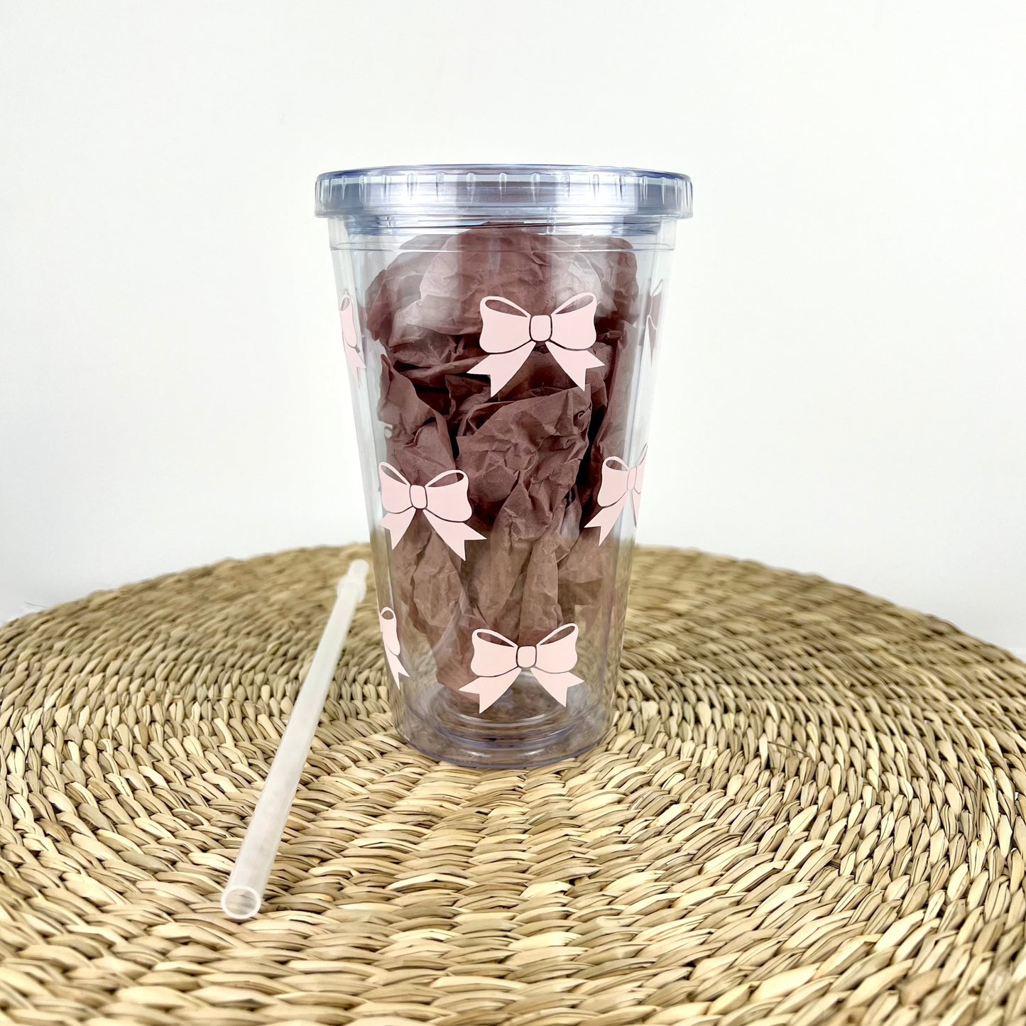 Bows 16 oz Insulated Tumbler Cup