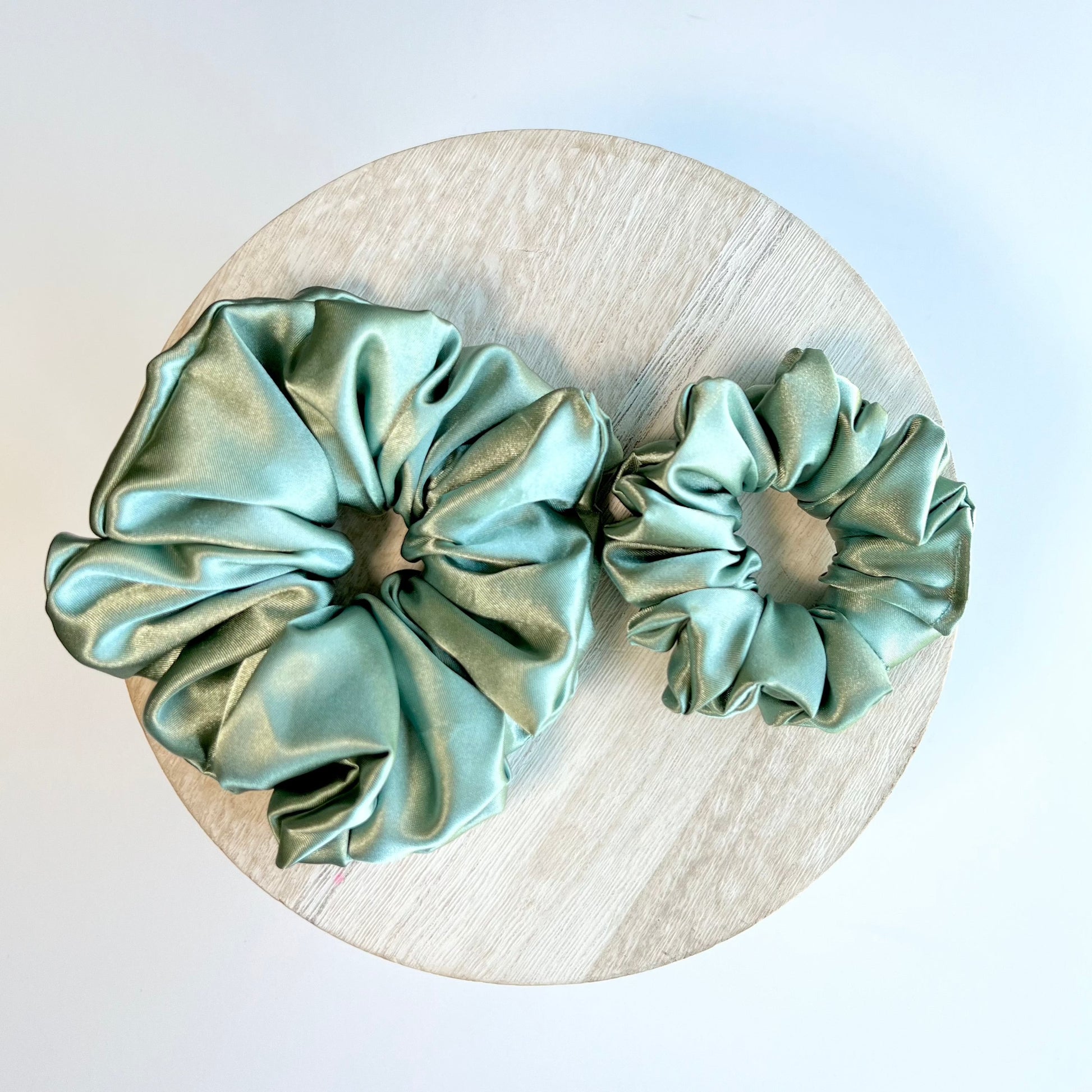 Dusty Sage Scrunchies