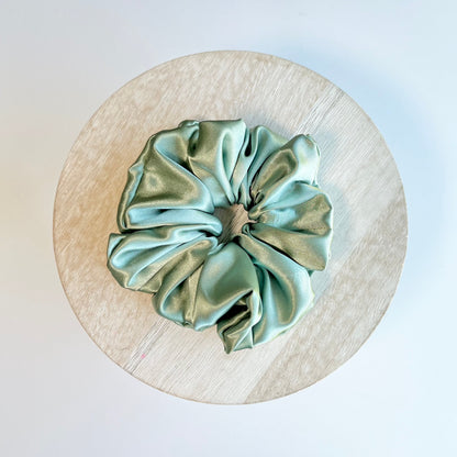 Dusty Sage Scrunchies in size XL