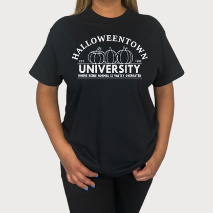 Halloweentown University T-Shirt in color Black