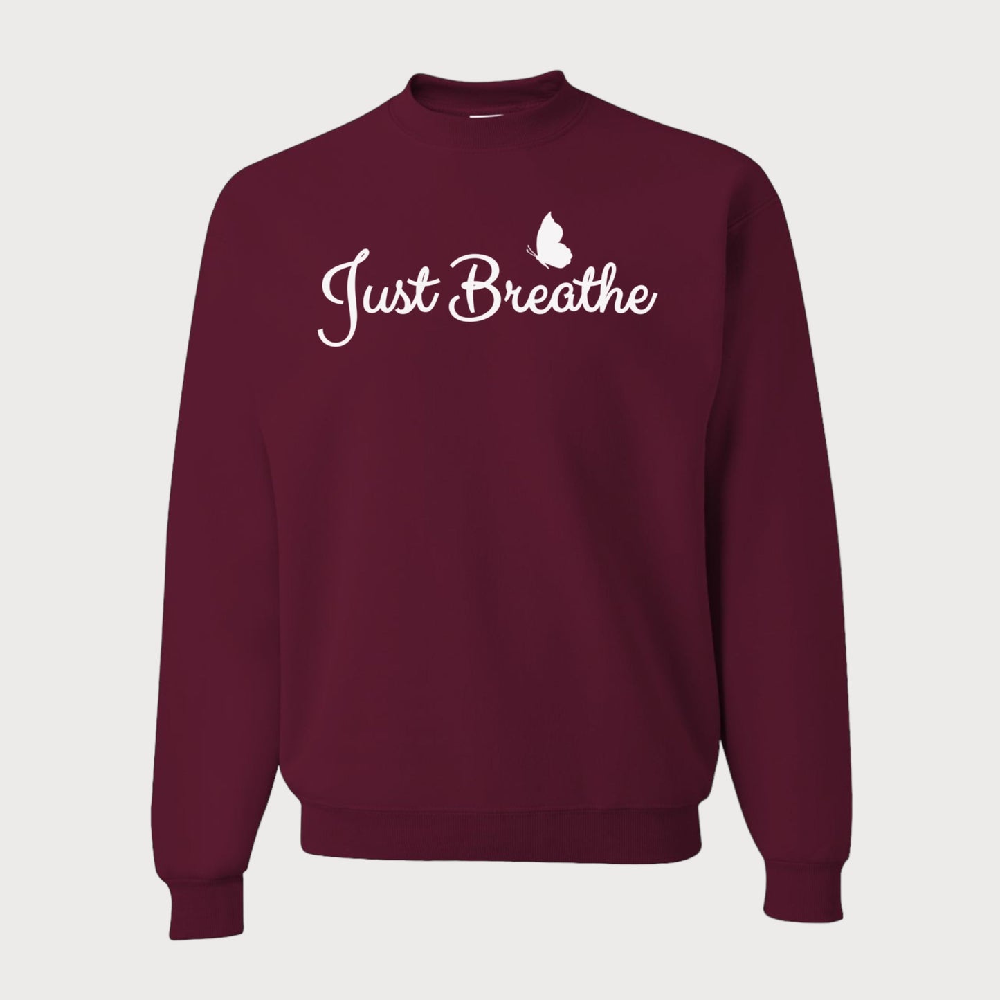 Just Breathe Crewneck Sweatshirt