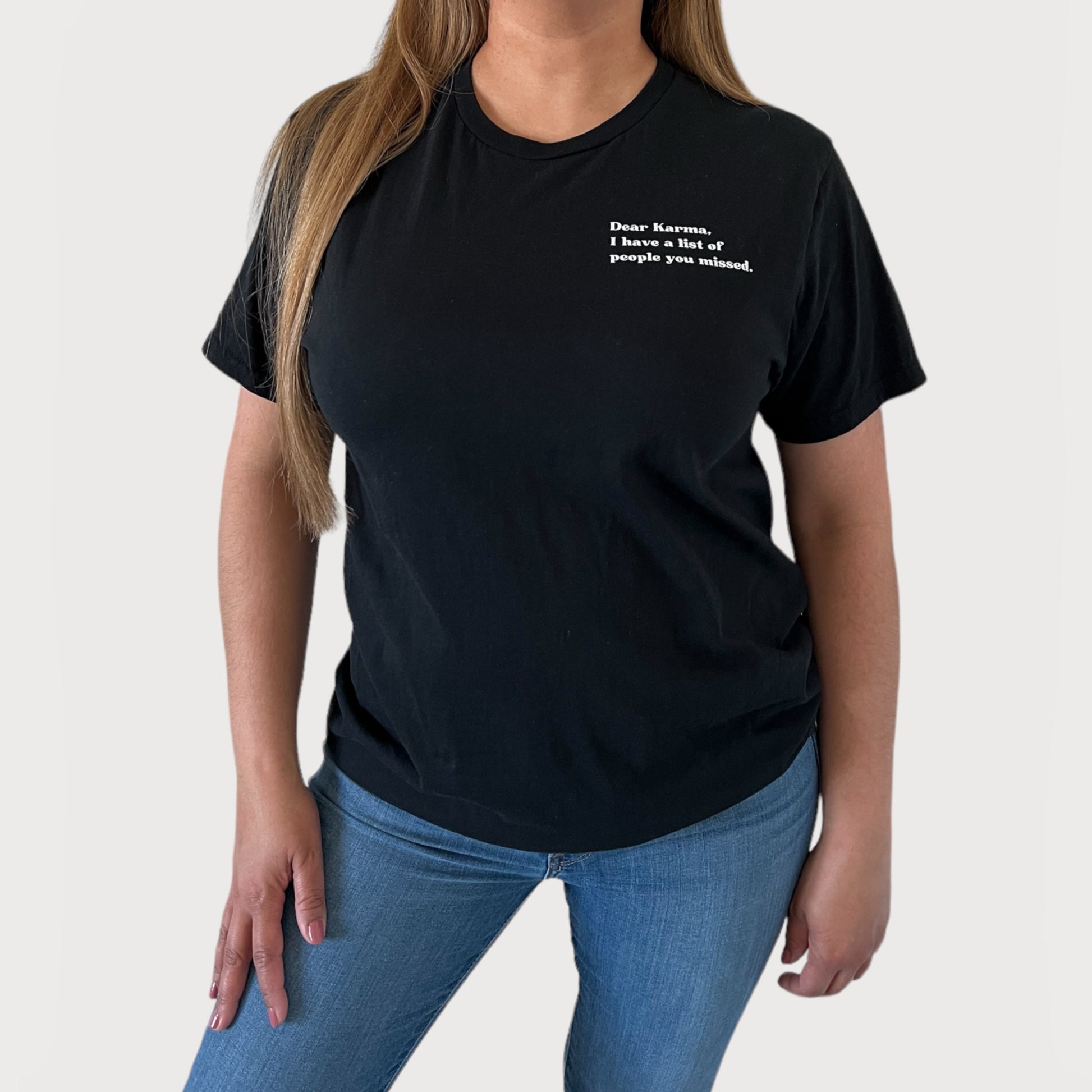 Dear Karma T-Shirt in color Black