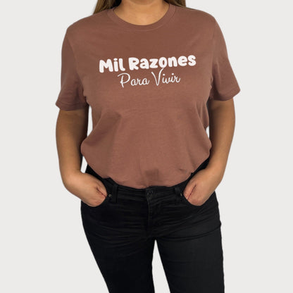 Mil Razones Para Vivir Chestnut T-Shirt