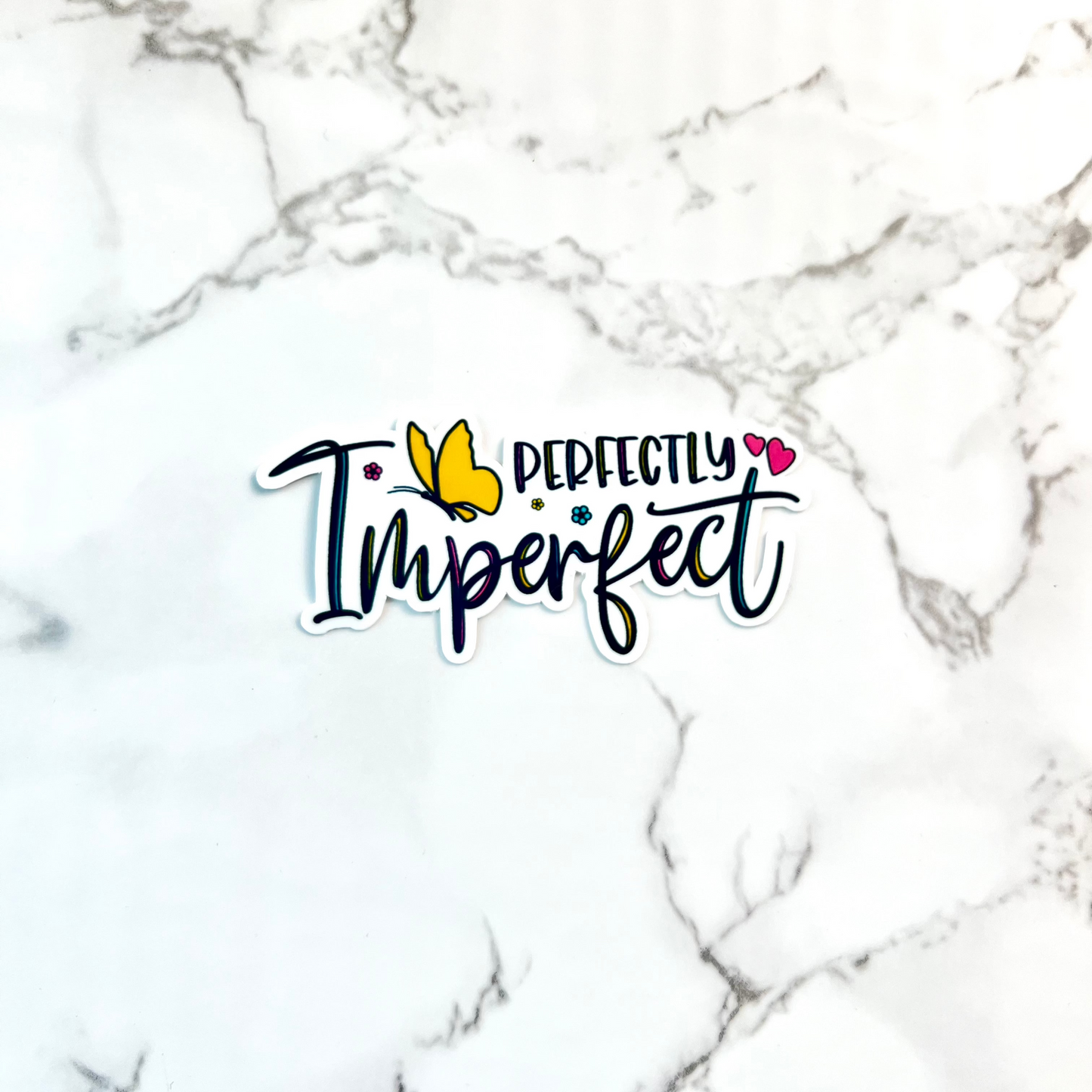 Perfectly Imperfect Butterfly sticker