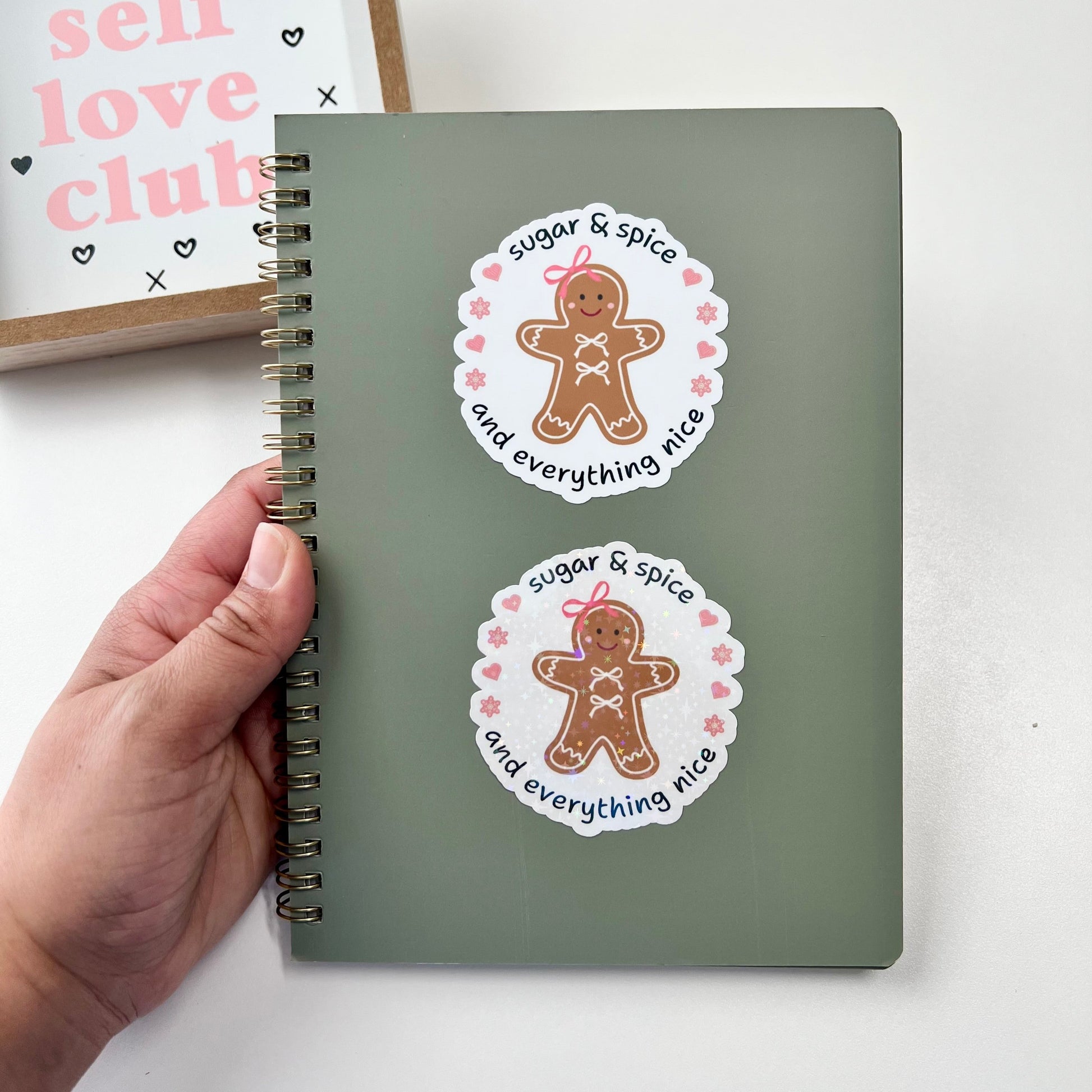 Sugar & Spice Gingerbread Sticker 