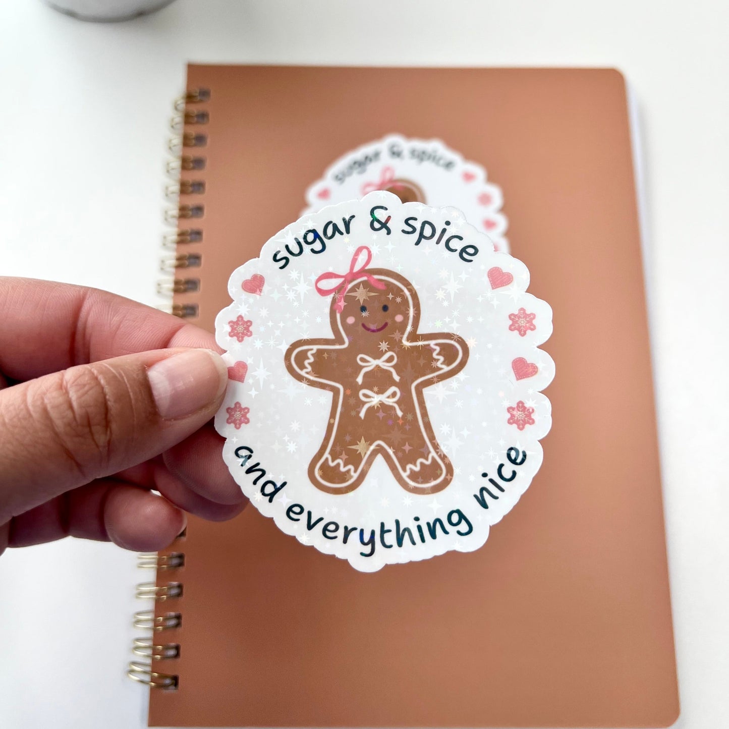 Sugar & Spice Gingerbread Sticker