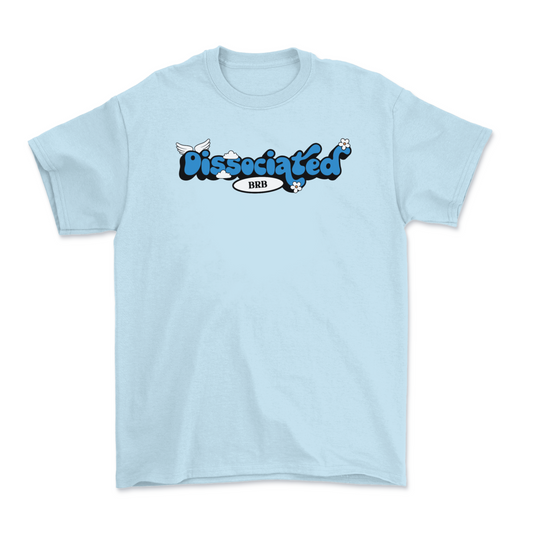 Dissociated BRB light blue tshirt